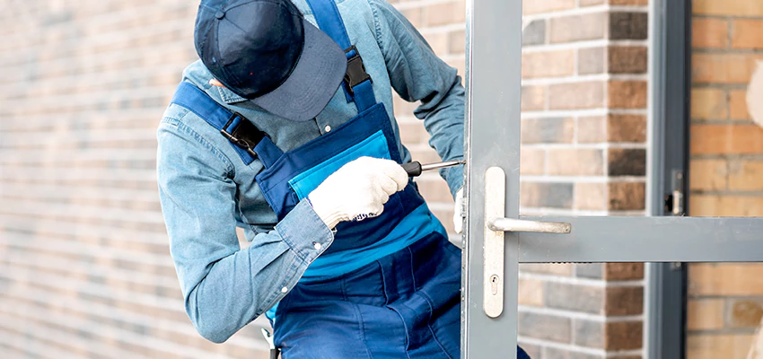 Pivot Storefront Door Locks Installation in Mill Valley, California