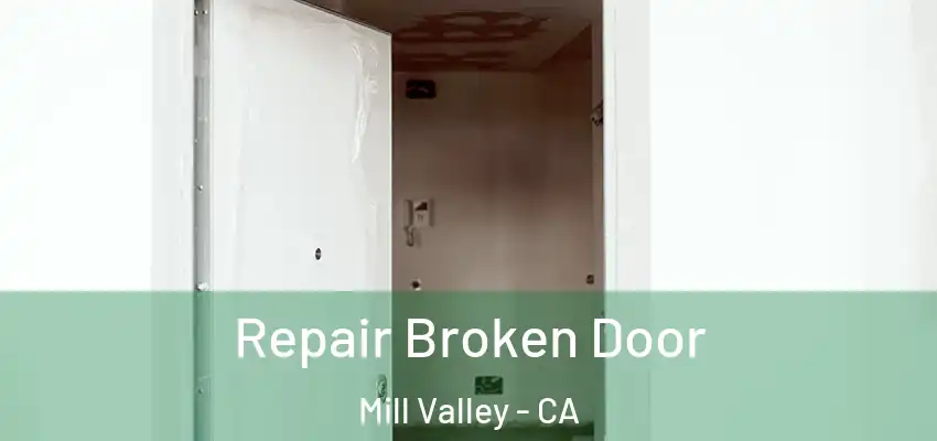 Repair Broken Door Mill Valley - CA